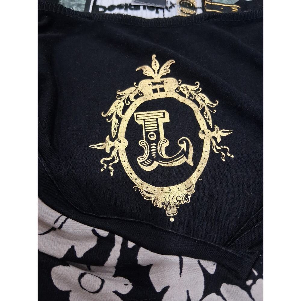 Desigual x Christian Lacroix Dress Womens Sz M Abstract Artsy Stretch Lagenlook - Picture 4 of 12